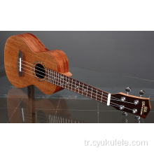 Ses deliği kakma mücevher ukulele